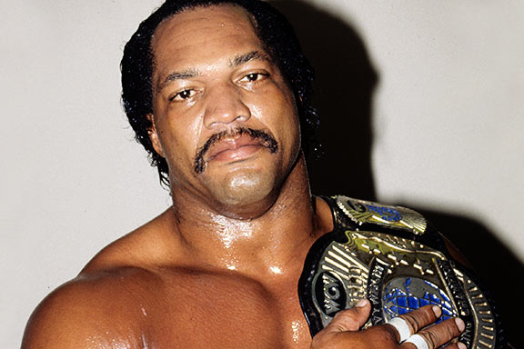 Who is the first black wwe champion